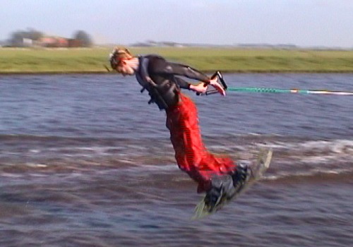 Sander, Blind 180 off the slider, almost landed.... GVD ! @#^$#