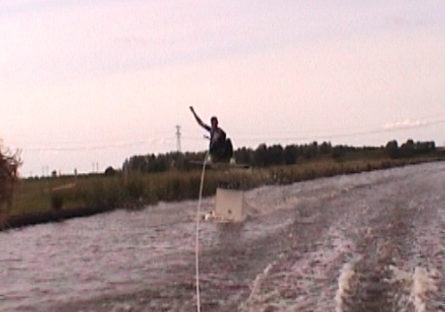 Sander, halverwege een 180